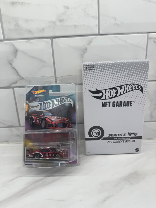 Hot Wheels Series 6 NFT 78 Porsche 935-78 HW Speed Demons