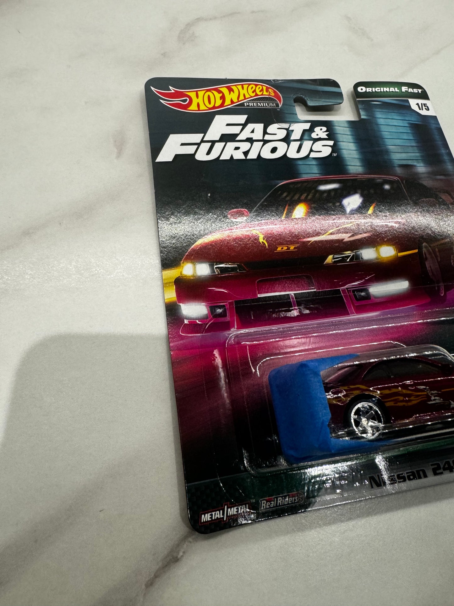 Hot Wheels Nissan 240SX (S14) Original Fast & Furious  MINT CARD