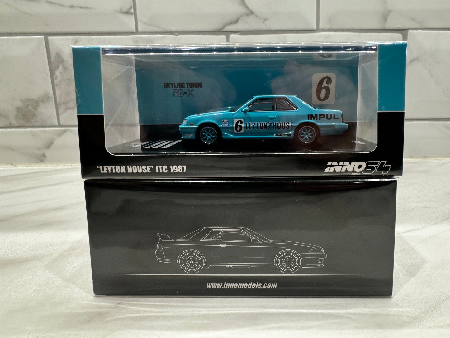 INNO64 Nissan Skyline 2000 Turbo RS-X Turbo (DR30) / #6 "Leyton House" JTCC 1987