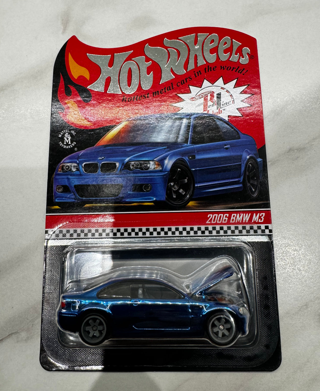 Hot Wheels 2006 BMW M3 RLC Blue 12732/30000