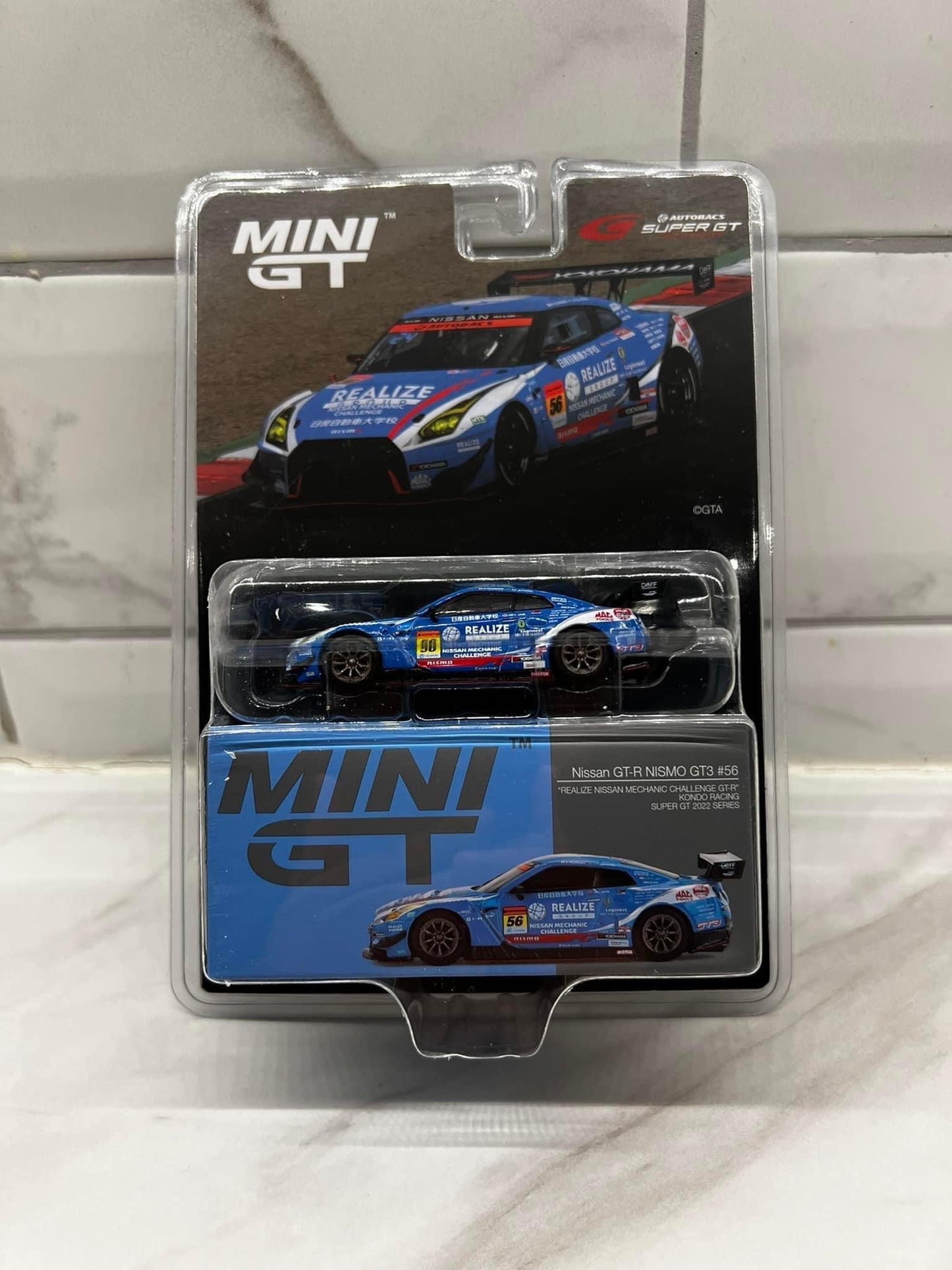 MINI GT Nissan GT-R Nismo #56 Kondo Racing