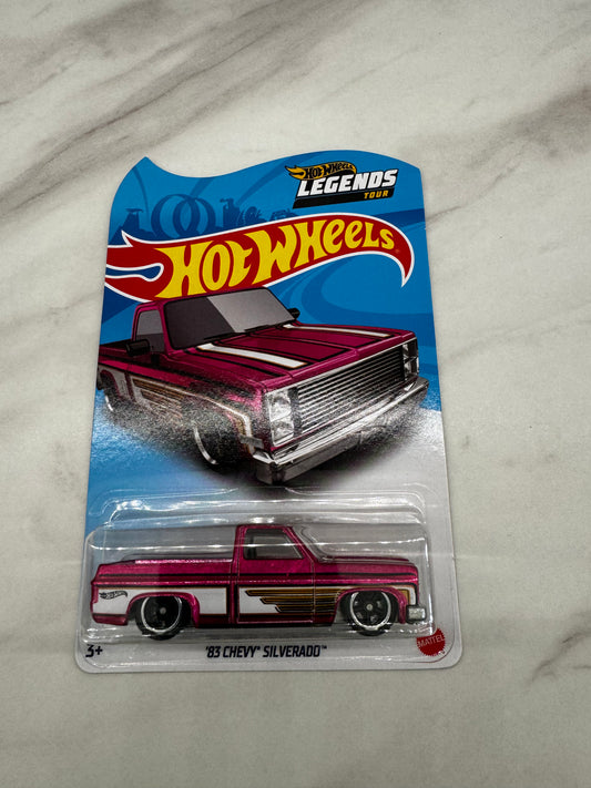 Hot Wheels 83 Chevy Silverado Legends Tours