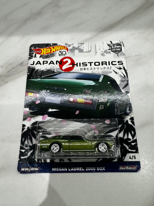 Hot Wheels Nissan Laurel 2000 SGX  Japan Historics 2  4/5