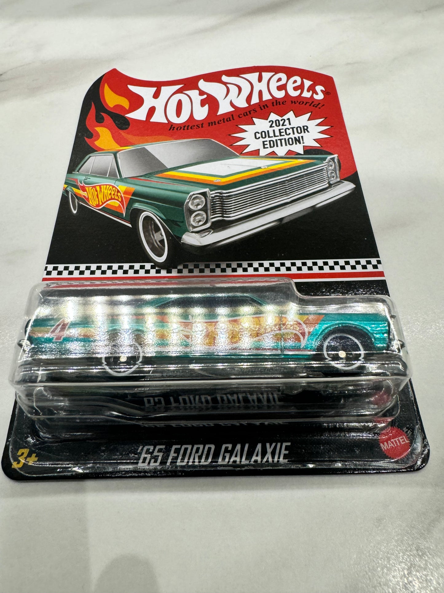 2021 HOT WHEELS ‘65 FORD GALAXIE GREEN COLLECTOR EDITION KROGER MAIL-IN RLC