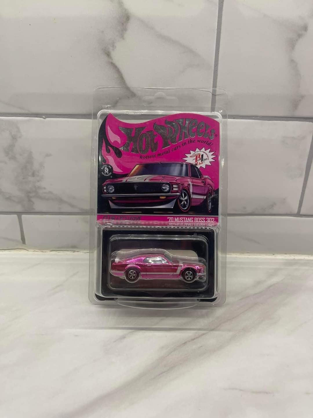 Hot Wheels 70 Mustang Boss 302 Party Pink