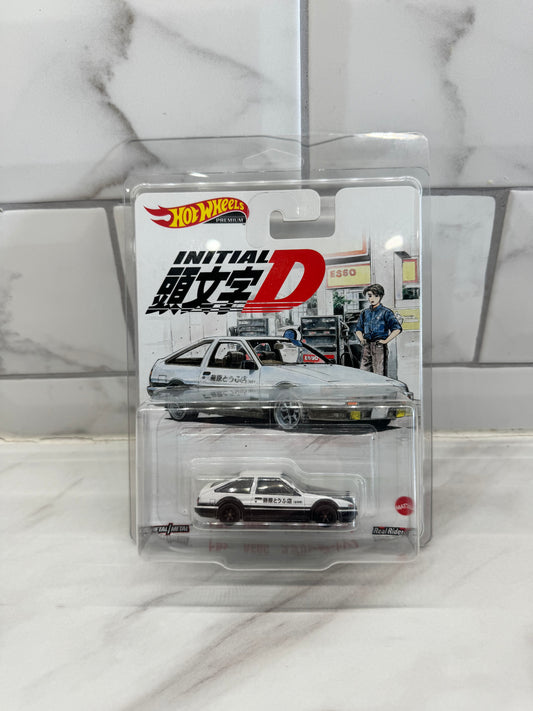 Hot Wheels Initial D METAL AE86 Toyota Sprinter Trueno Collection Fujiwara Tofu