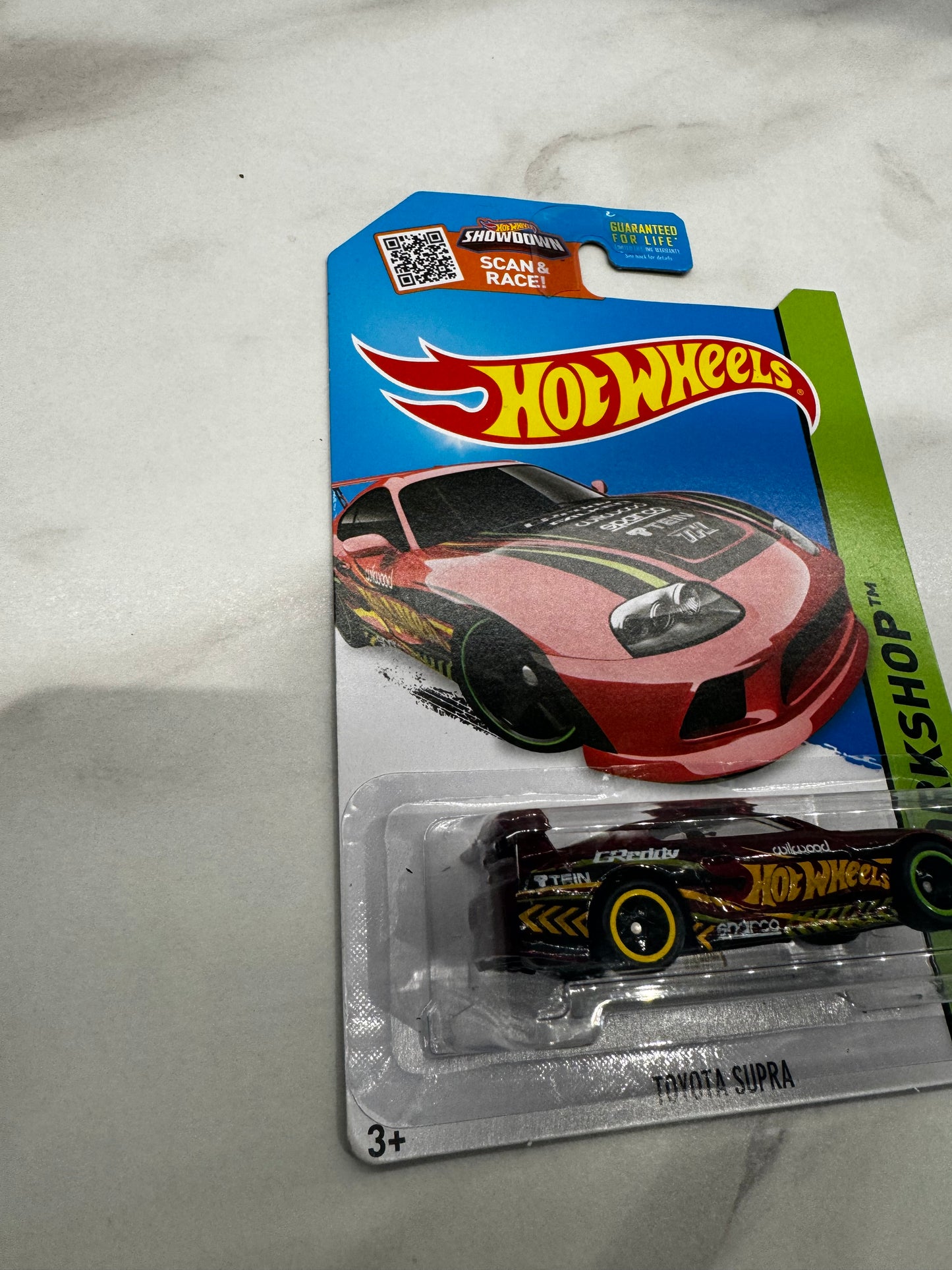 Hot Wheels Toyota Supra Super Treasure Hunt Long card 201/250