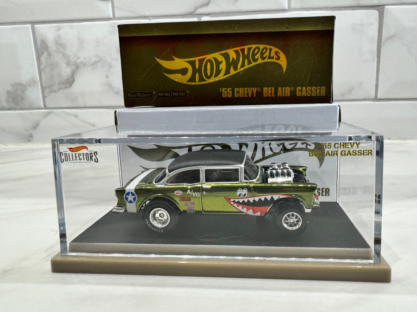 Hot Wheels Flying Tiger 55 Chevy Bell Air Gasser 4412/12500