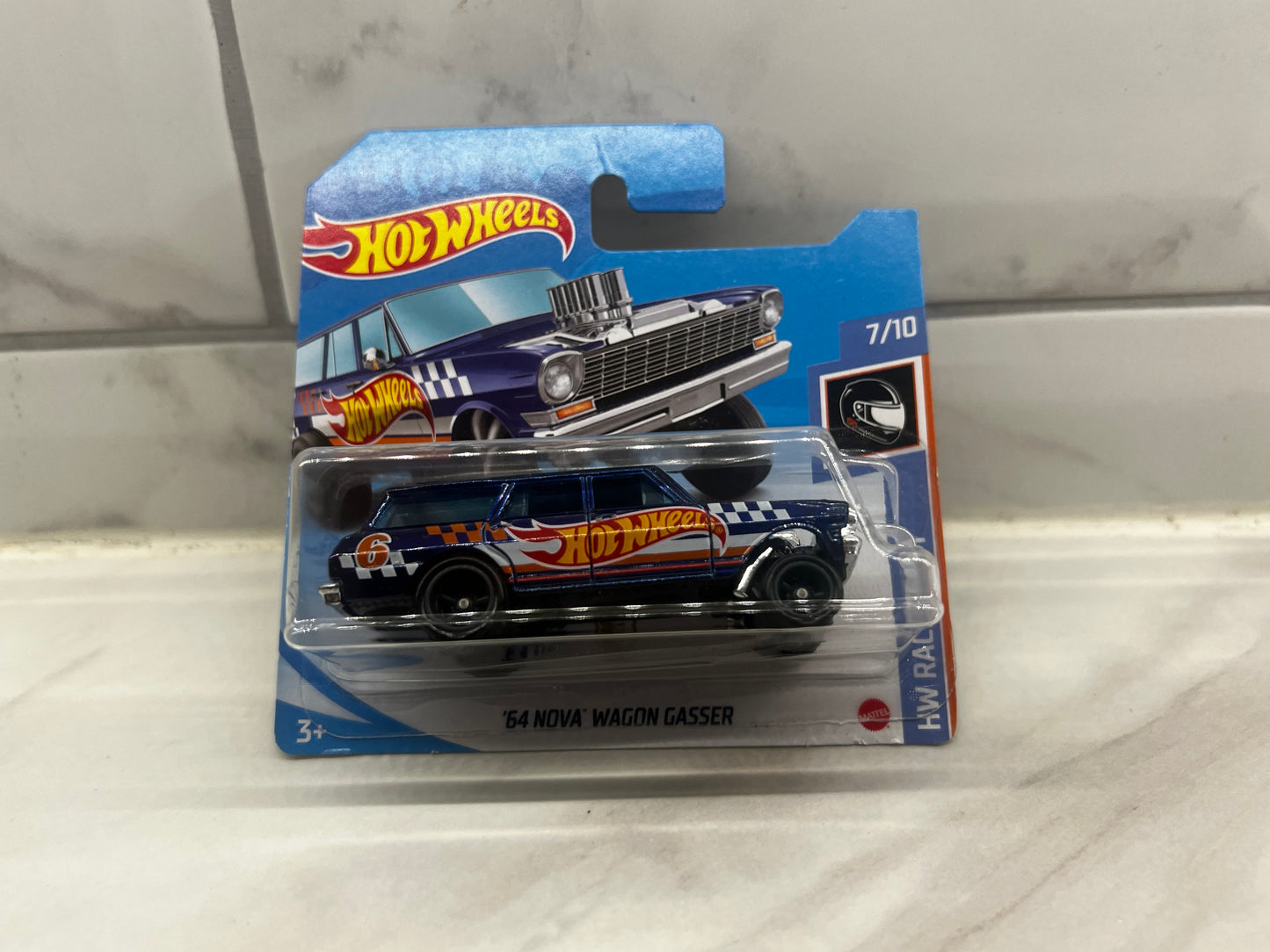 Hot Wheels 64 Nova Wagon Gasser Short card Super Treasure hun