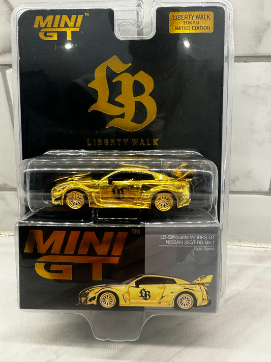 MINI GT Liberty walk LB-Silhouette WORKS GT NISSAN 35GT Ver.1 TOKYO Limited Edition