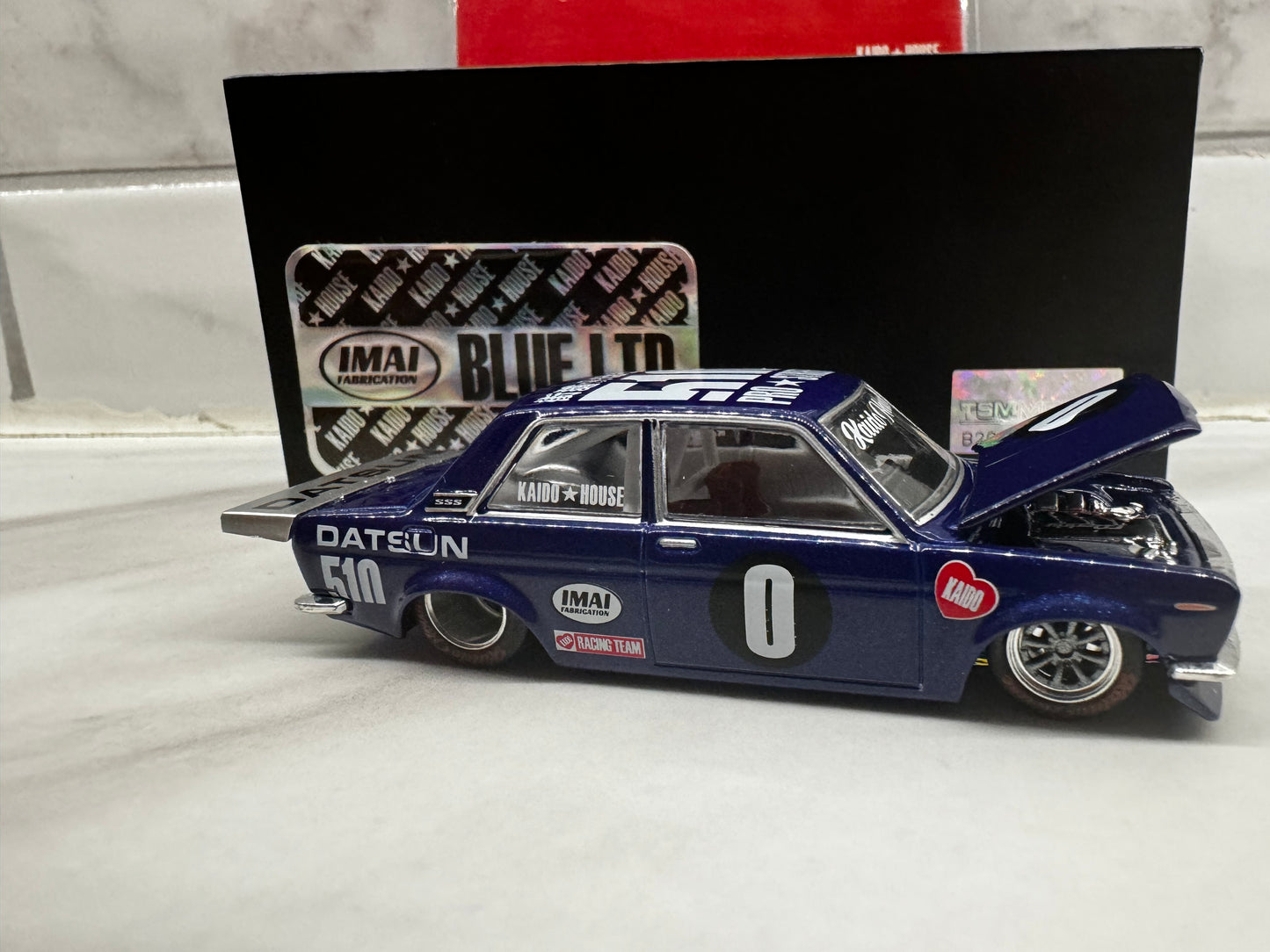 Mini GT x Kaido House Datsun 510 Pro Street BLKLTD #3 - Limited #119/300 + Pins April 2022