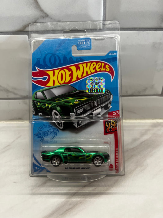 Hot Wheels 68 Mercury Cougar 2021 Super Treasure Hunt  Factory Sealed