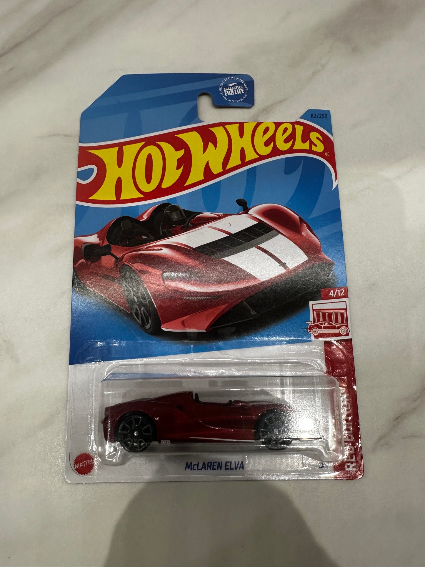 Hot Wheels McLaren Elva Red Edition