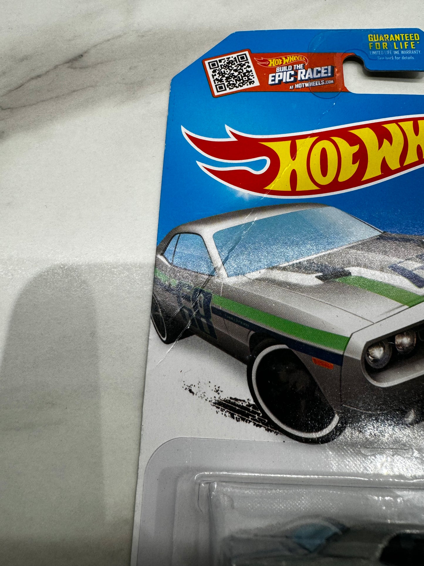 Hot Wheels Dodge Challenger Concept Zamac Long Card