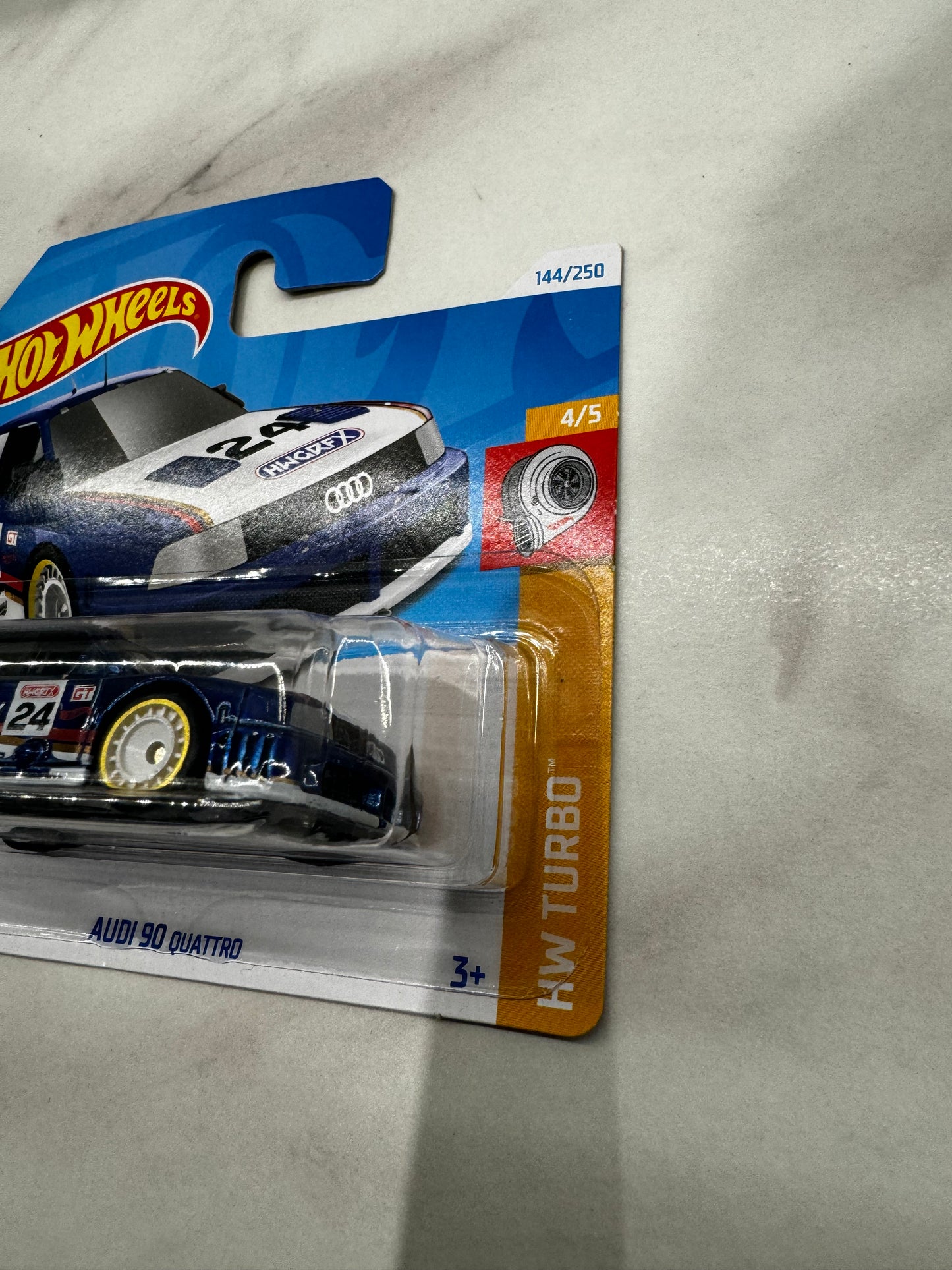 Hot Wheels Audi 90 Quattro Short  Card Super Treasure Hunt 2024