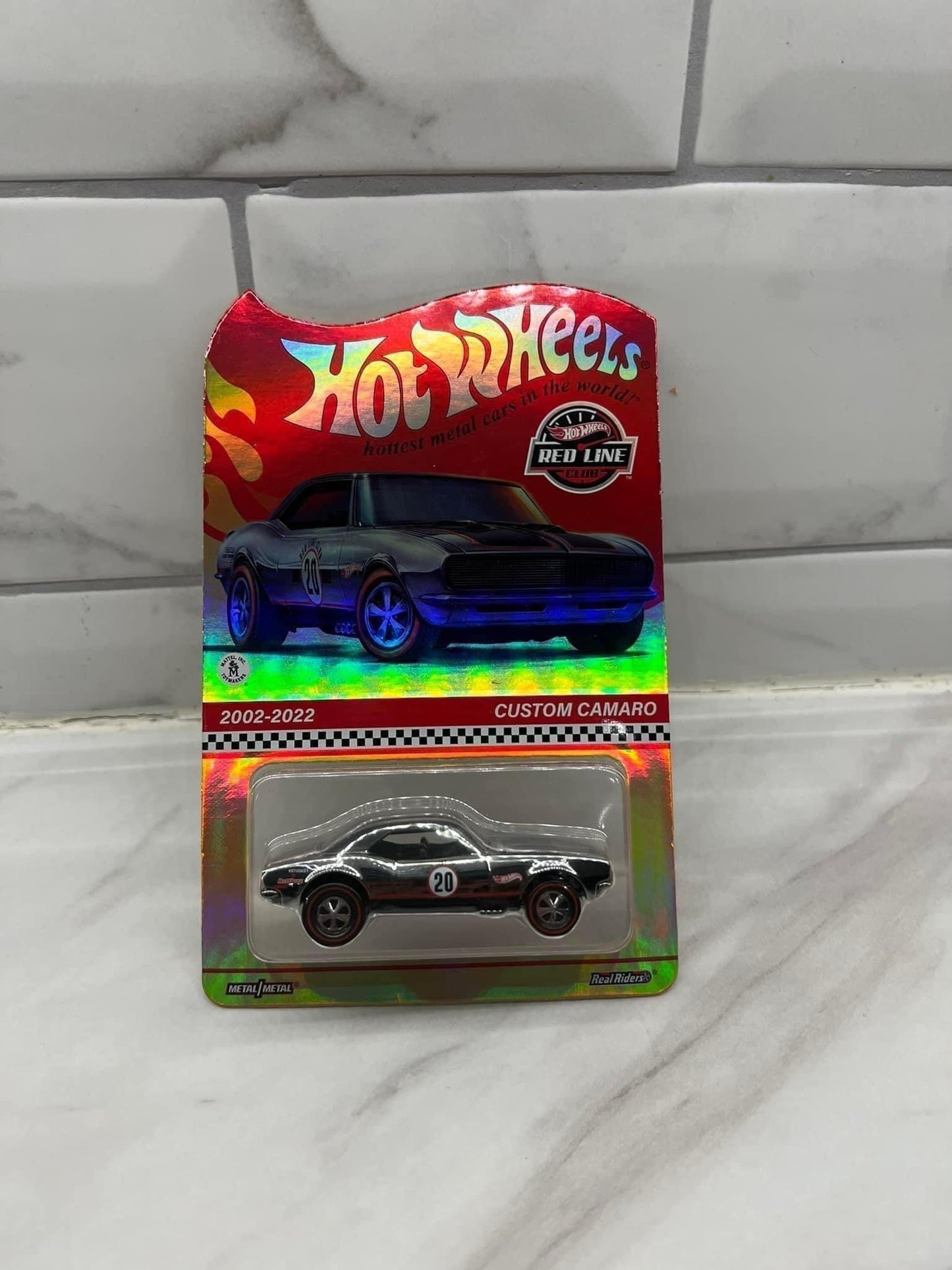 Hot Wheels Custom Camaro Chase Hologram RLC EDITION