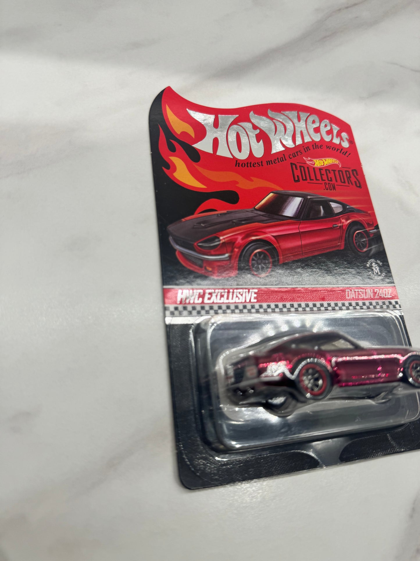 Hot Wheels 2017 RLC Redline Club Datsun 240Z Red Real Riders 2202/6500