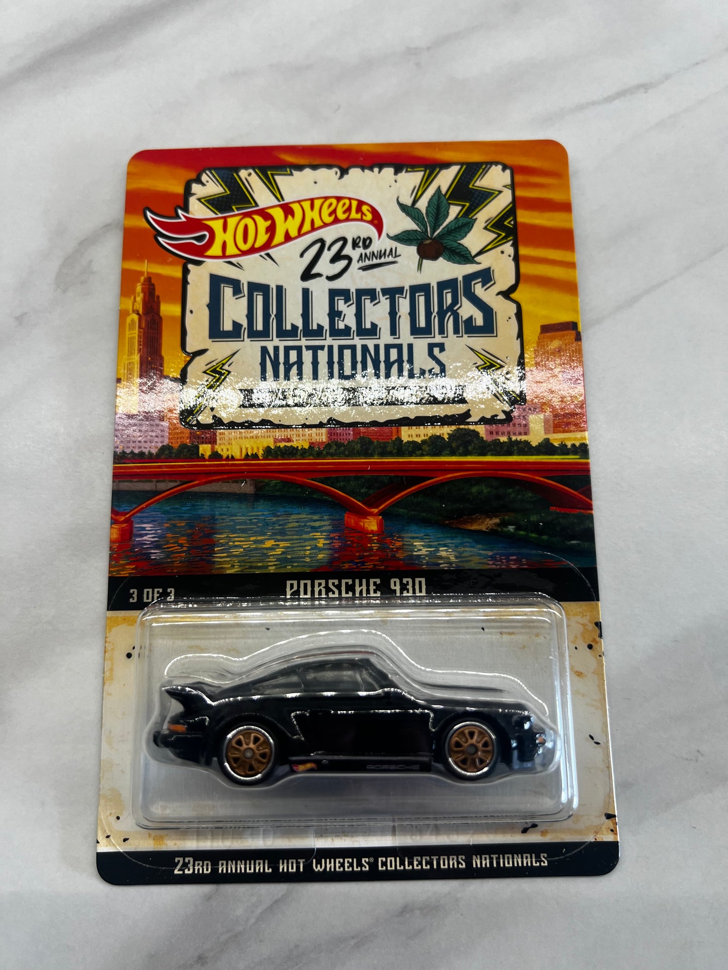 Hot wheels 2023 Collectors Nationals Convention Porsche 930 1428 Of 4200