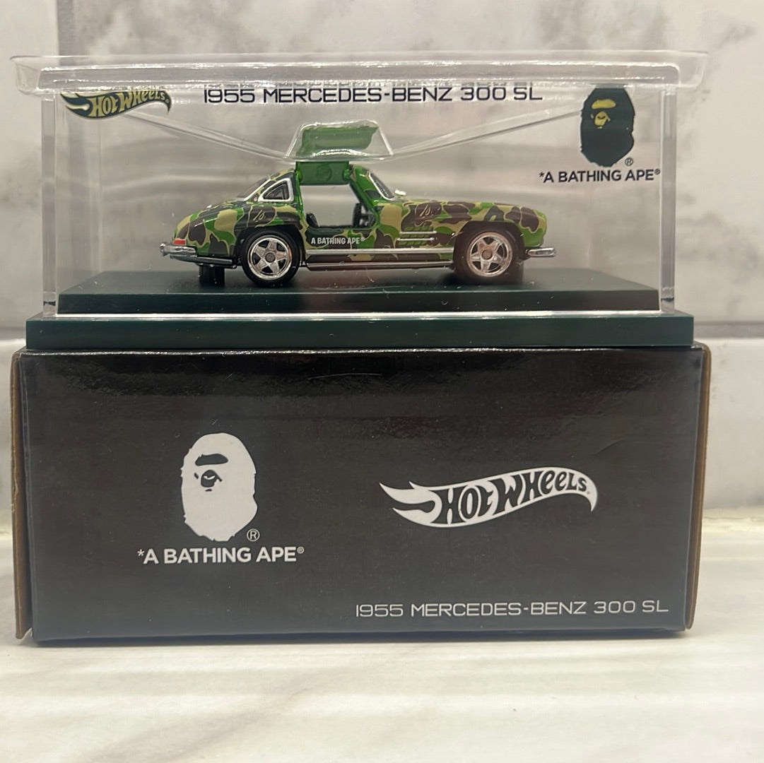 BAPE x Hot Wheels 1995 Mercedes-Benz 300 SL RLC Exclusive