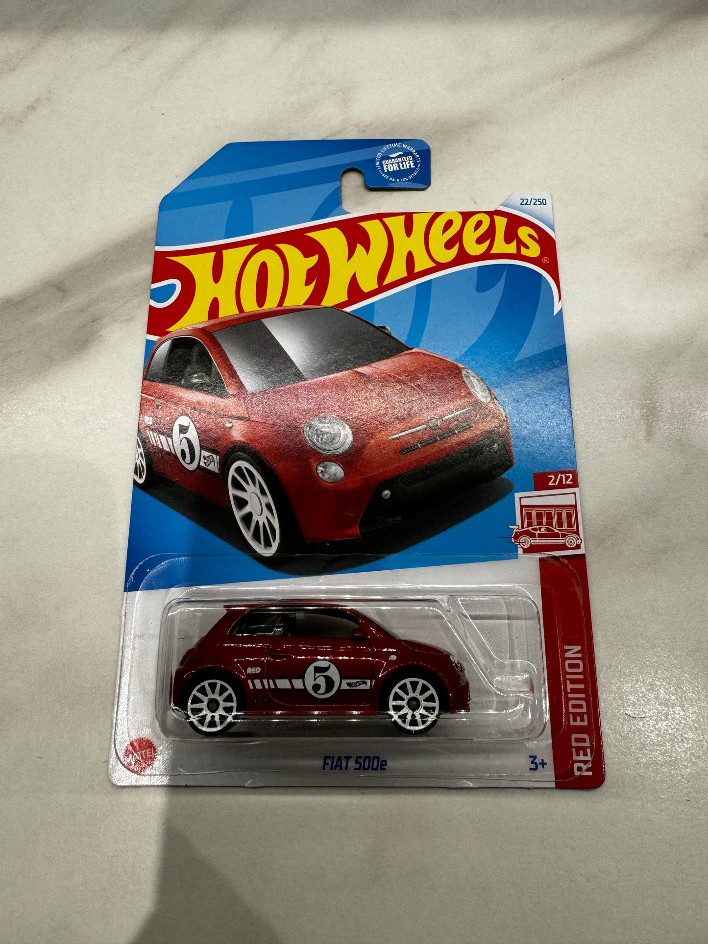 Hot Wheels Fiat 500e Red Editom 2/12 2024