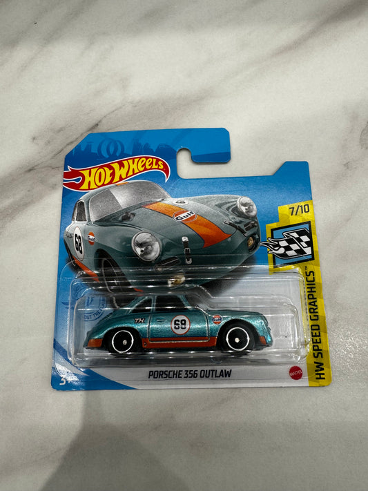 Hot Wheels Porsche 356 Outlaw Short Card Super Treasure Hunt 171/250 2021