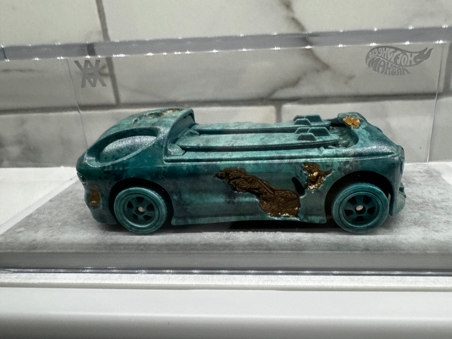 Mattel Hot Wheels x Daniel Arsham Eroded Deora II