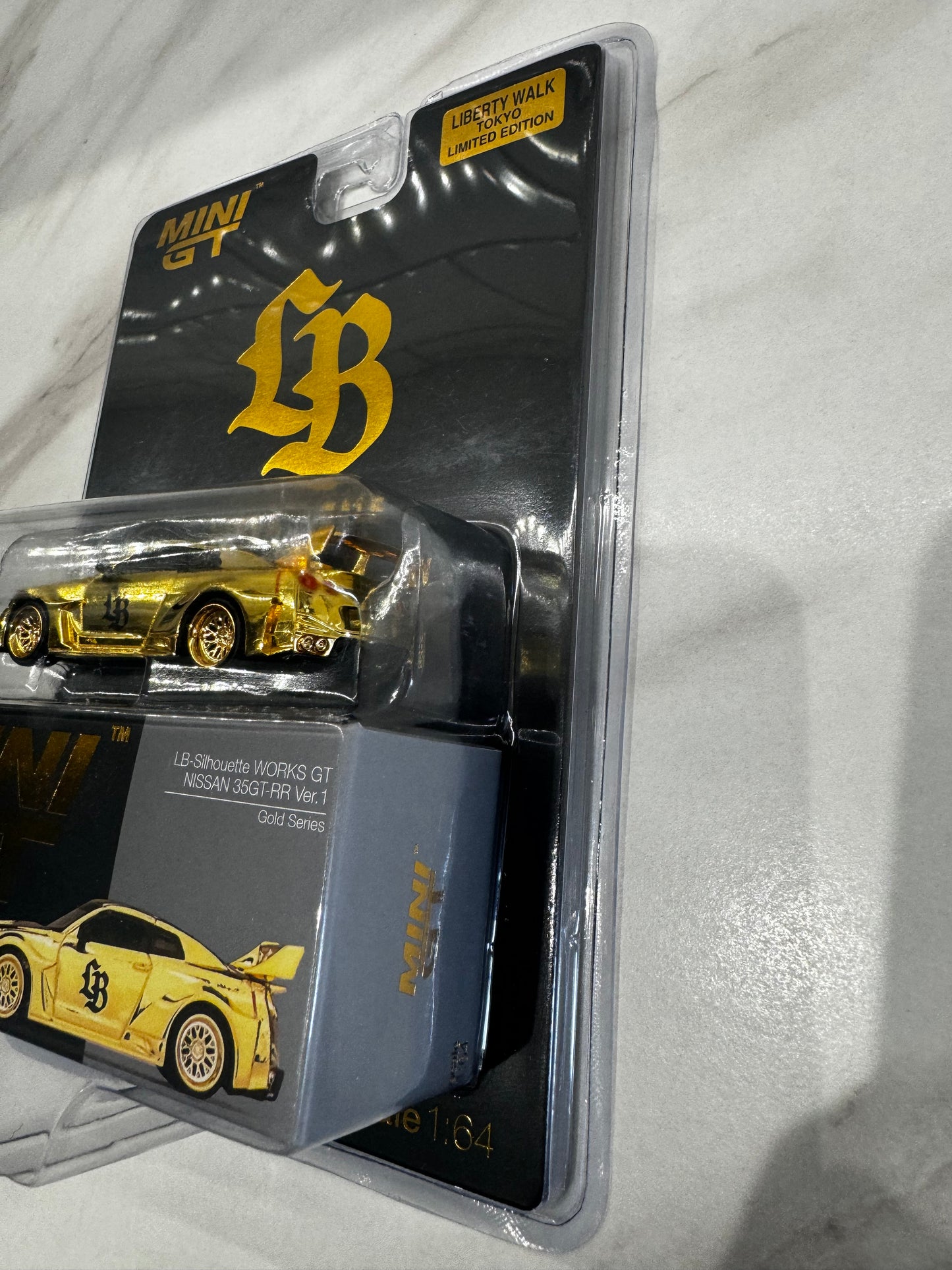 MINI GT Liberty walk LB-Silhouette WORKS GT NISSAN 35GT Ver.1 TOKYO Limited Edition