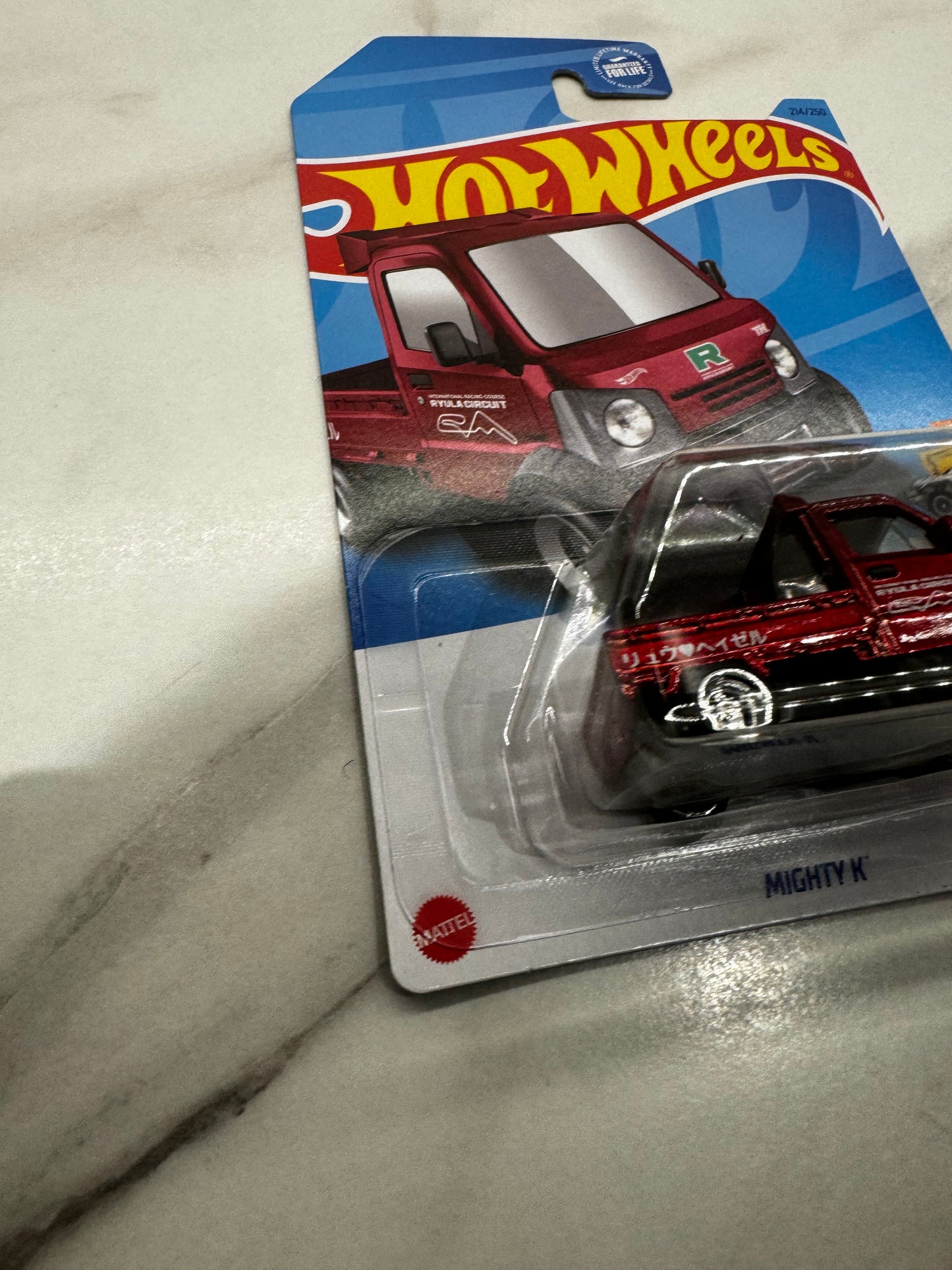 Hot Wheels Might K Long Card Super Treasure Hunt 2023