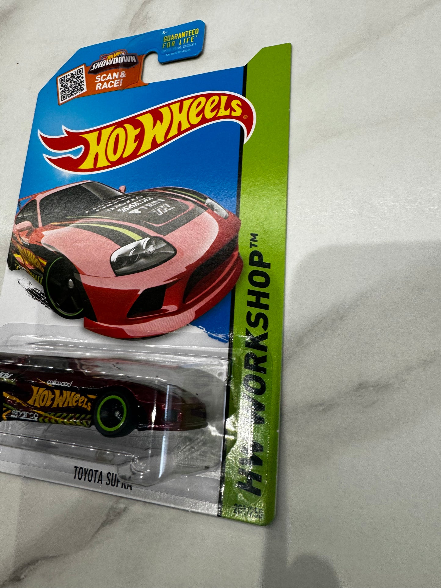 Hot Wheels Toyota Supra Super Treasure Hunt Long card 201/250