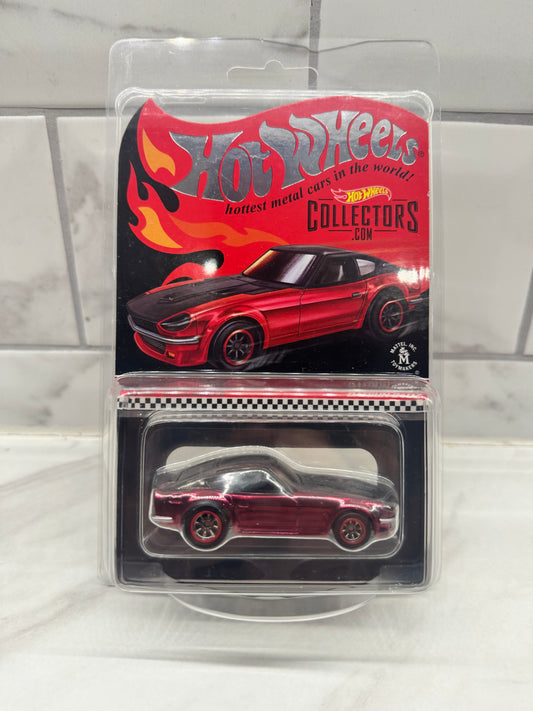 Hot Wheels 2017 RLC Redline Club Datsun 240Z Red Real Riders 2202/6500