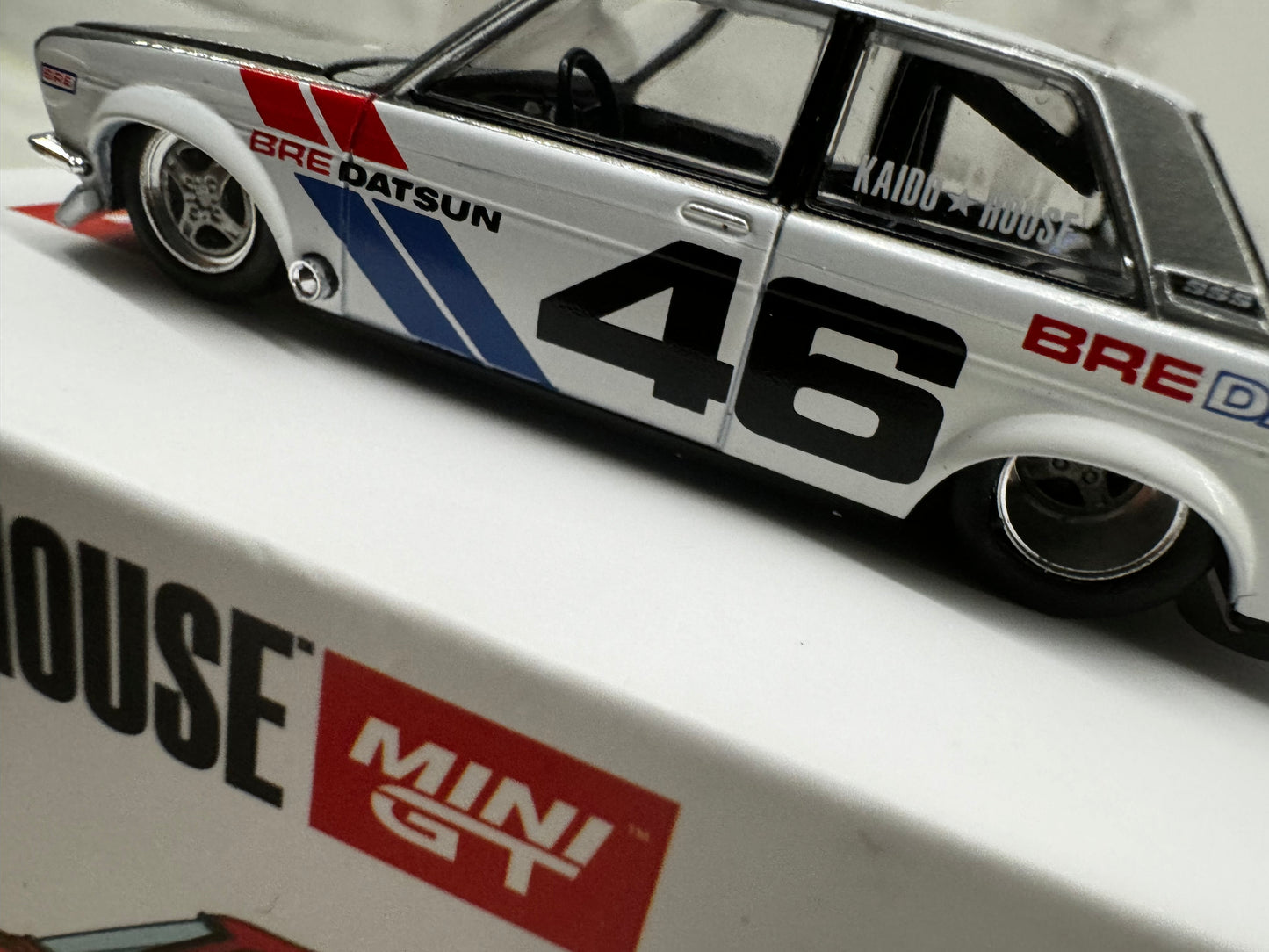 Mini GT Kaido House Datsun 510 Pro Street BRE510 V2 006 Chase