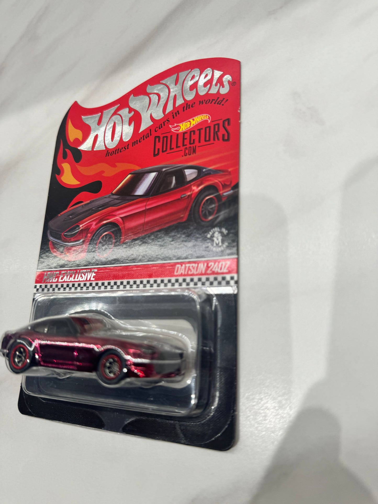 Hot Wheels 2017 RLC Redline Club Datsun 240Z Red Real Riders 2202/6500