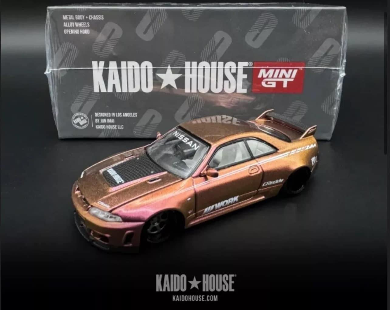 BLK Limited Nissan Skyline GT-R (R33) Kaido Works KaidoHouse Exclusive SEALED