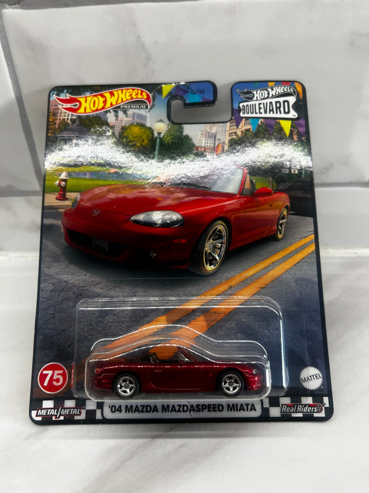 Hot Wheels 04 Mazda Mazdaspeed Miata 75 Boulevard