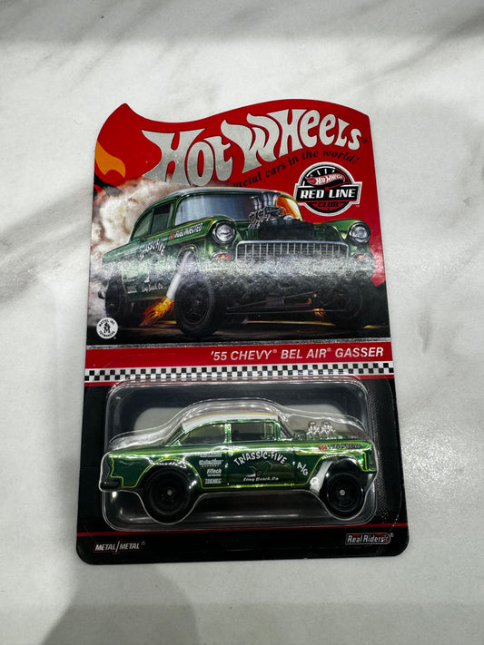 Hot Wheels 55 Chevy Bel Air Gasser Triassic Five RLC