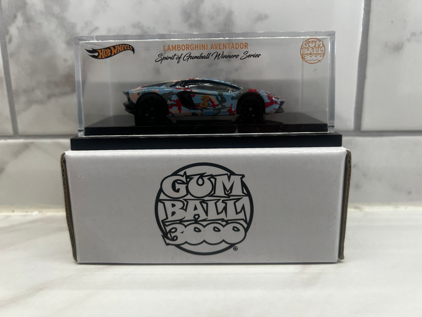 Hot Wheels RLC Gumball 3000 Lamborghini Aventador LP 700 Red Line Club 2019 NEW