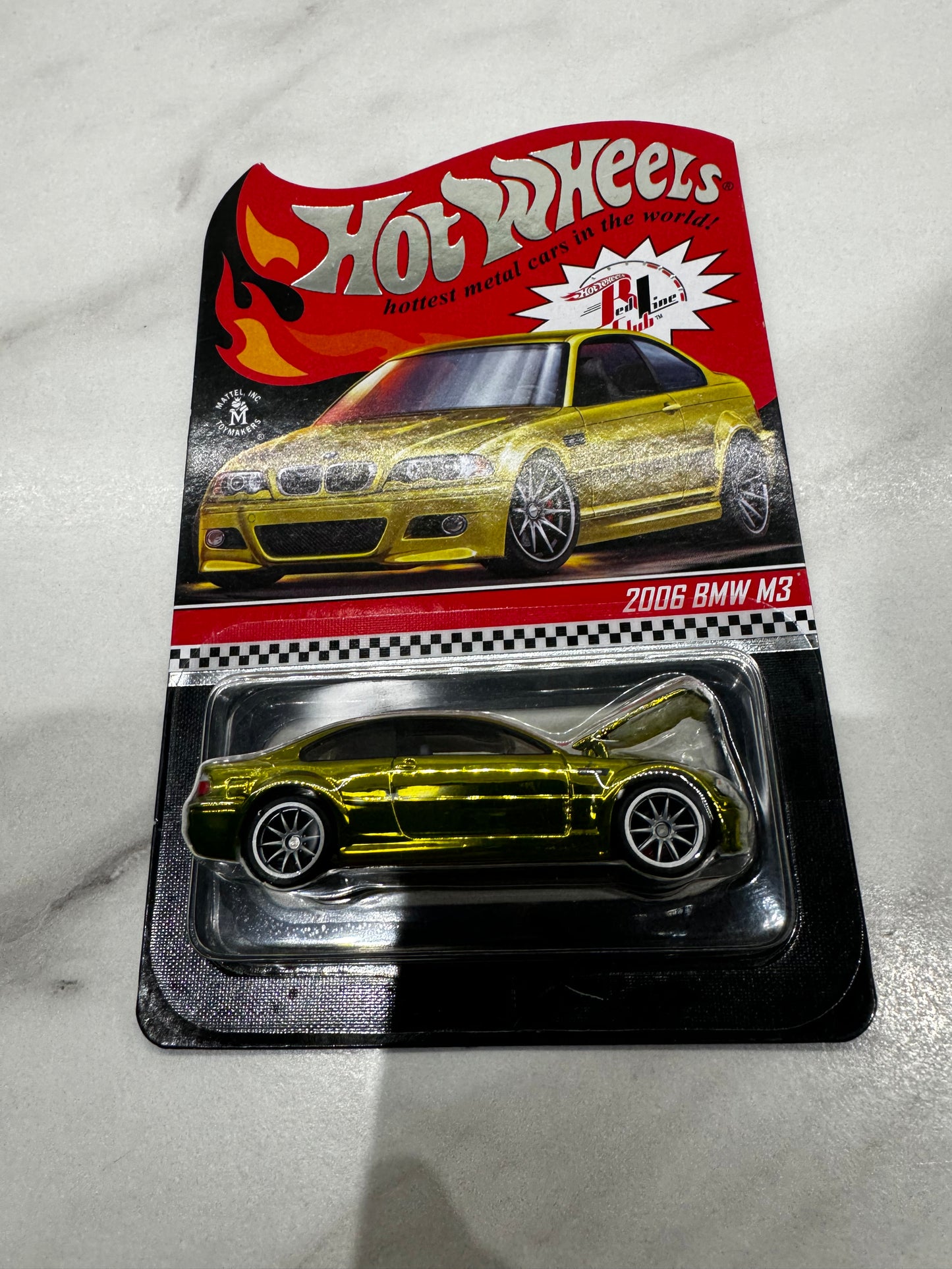 Hot Wheels  2006 BMW M3 RLC GOLD 10401/2000