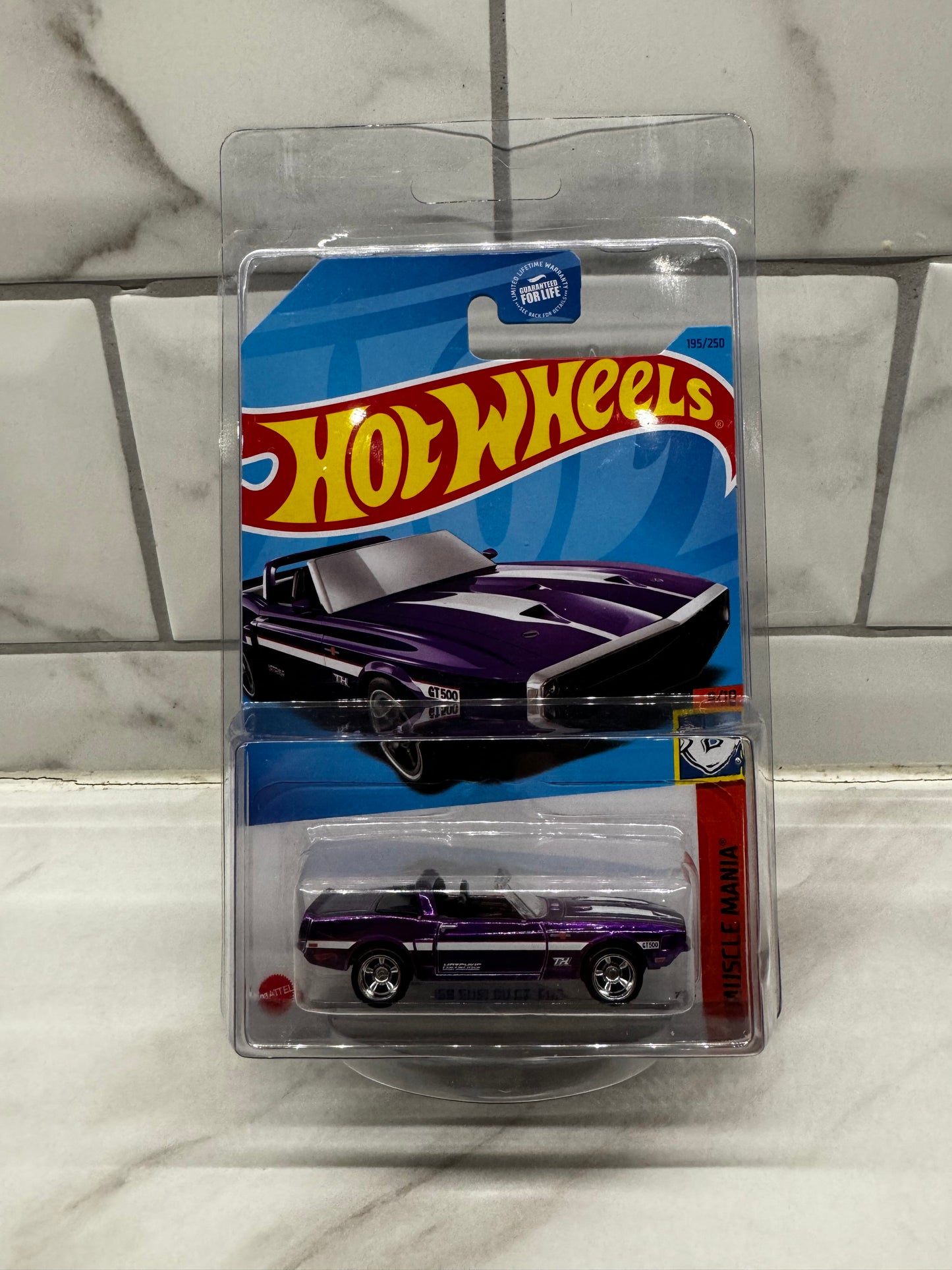 Hot Wheels 69 Shelby GT 500 Long Card Super Treasure Hunts