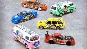 Tarmac Works x One Piece 1/64 Model Car Collection VOL.1 -[6 Cars Set]- COLLAB64