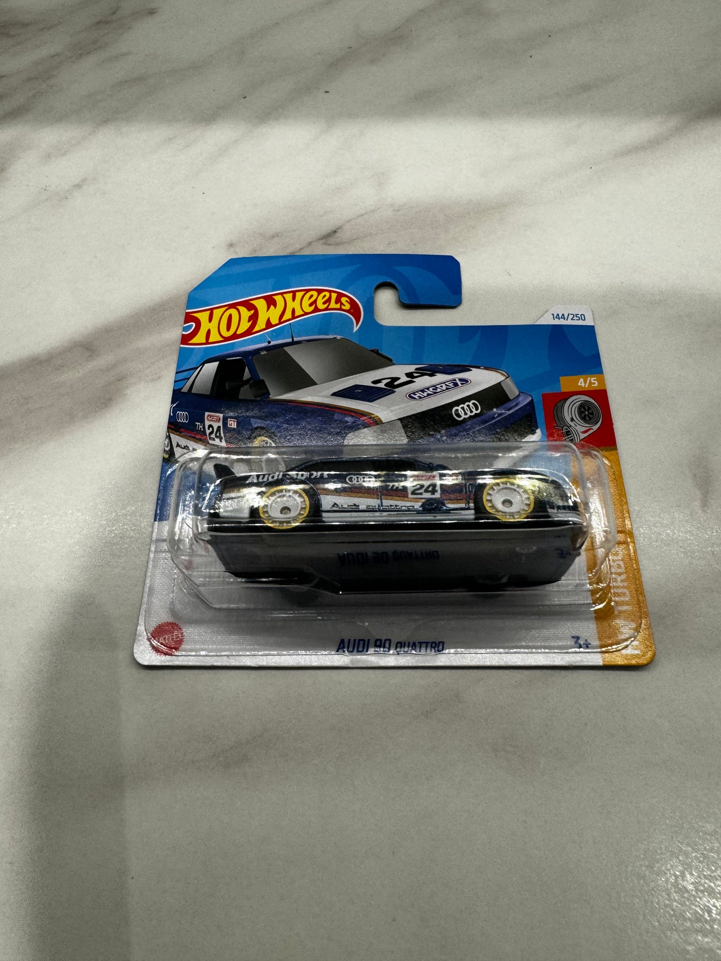 Hot Wheels Audi 90 Quattro Short  Card Super Treasure Hunt 2024