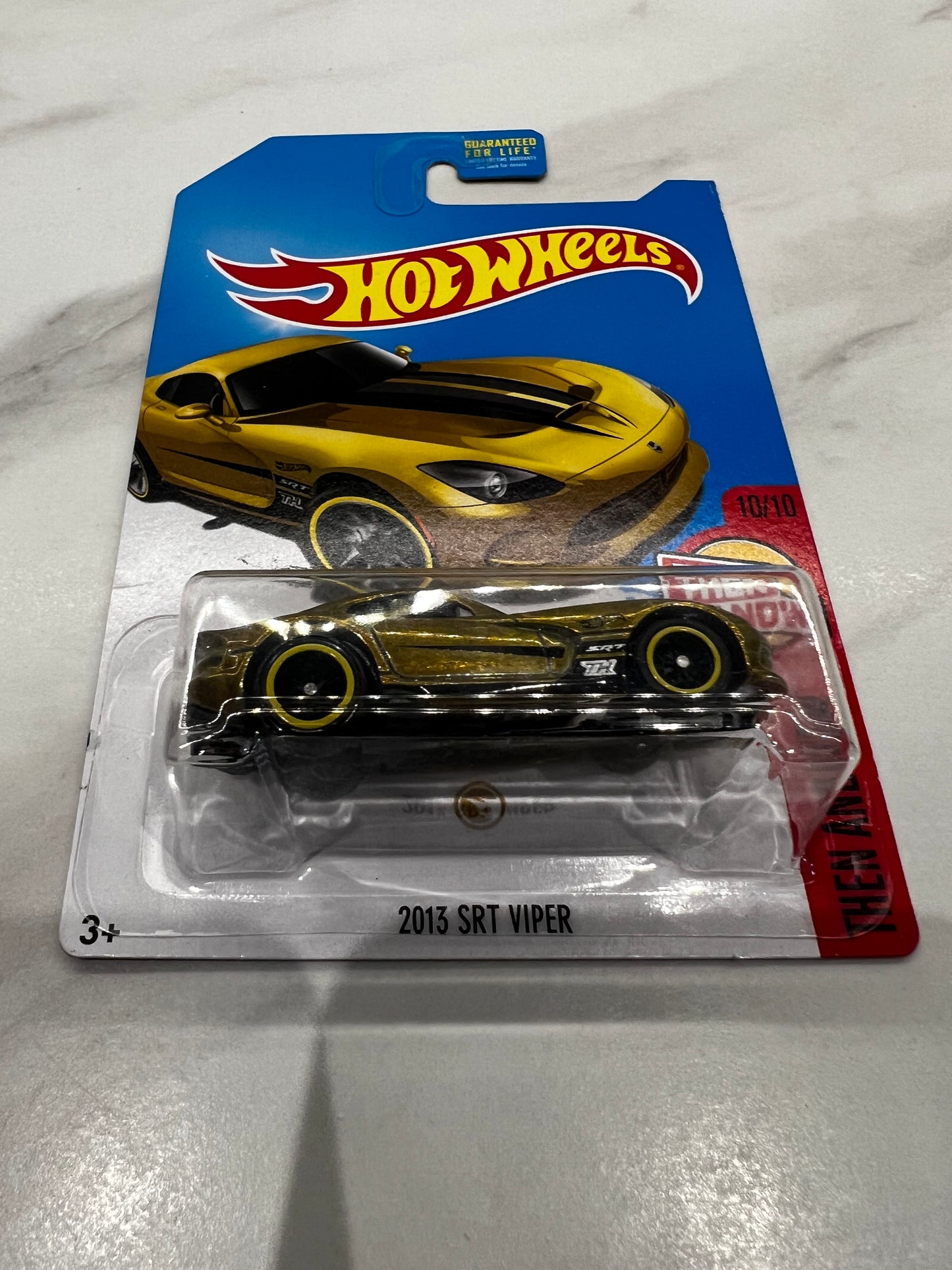 Hot Wheels 2013 SRT VIPER Super Treasure Hunt Long Card