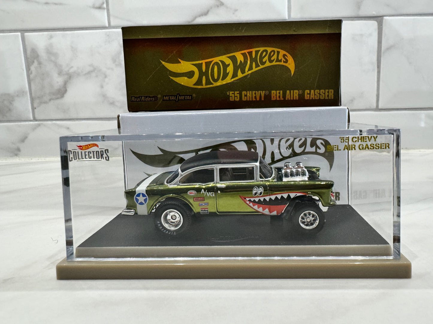 Hot Wheels Flying Tiger 55 Chevy Bell Air Gasser 4412/12500