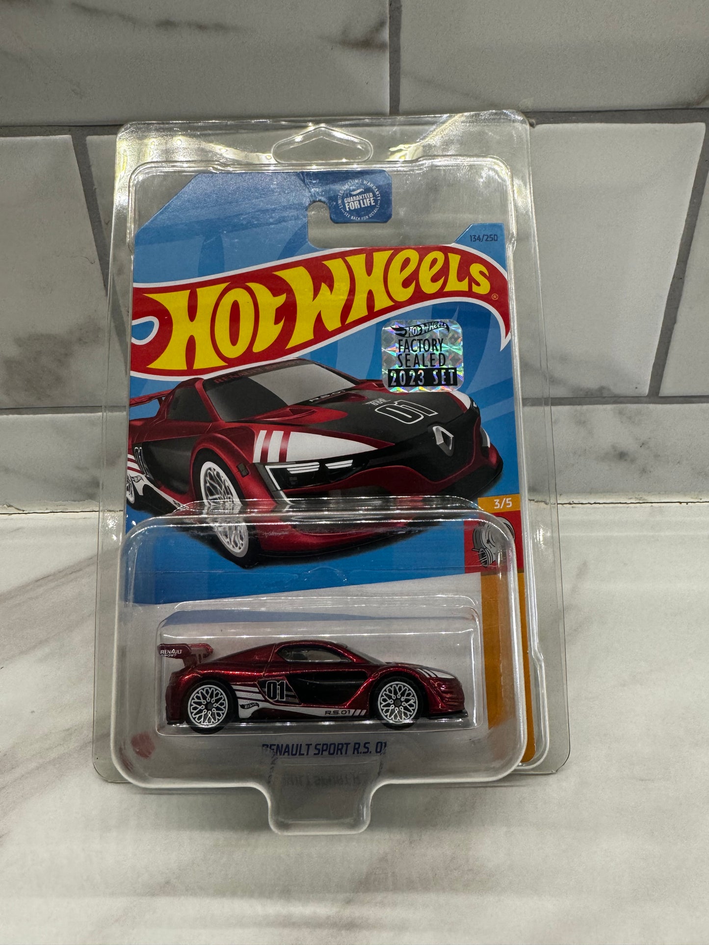 Hot Wheels Renault Sport R.S 01 Super Treasure Hunt Factory Sealed Long Card 2023