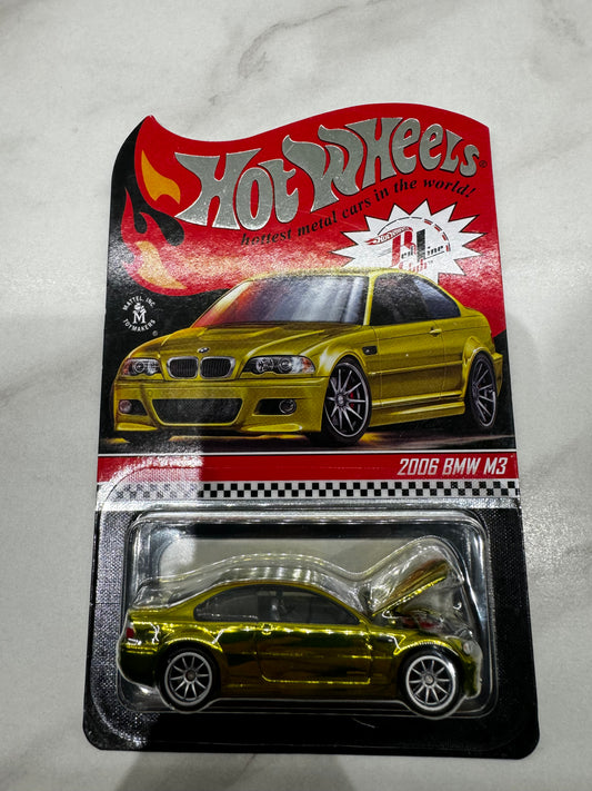 Hot Wheels  2006 BMW M3 RLC GOLD 10401/2000