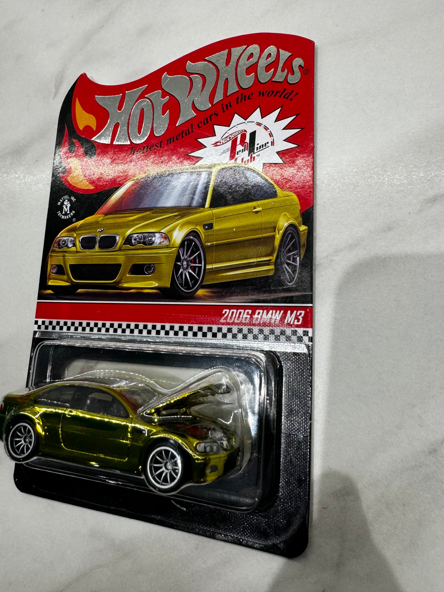 Hot Wheels  2006 BMW M3 RLC GOLD 10401/2000