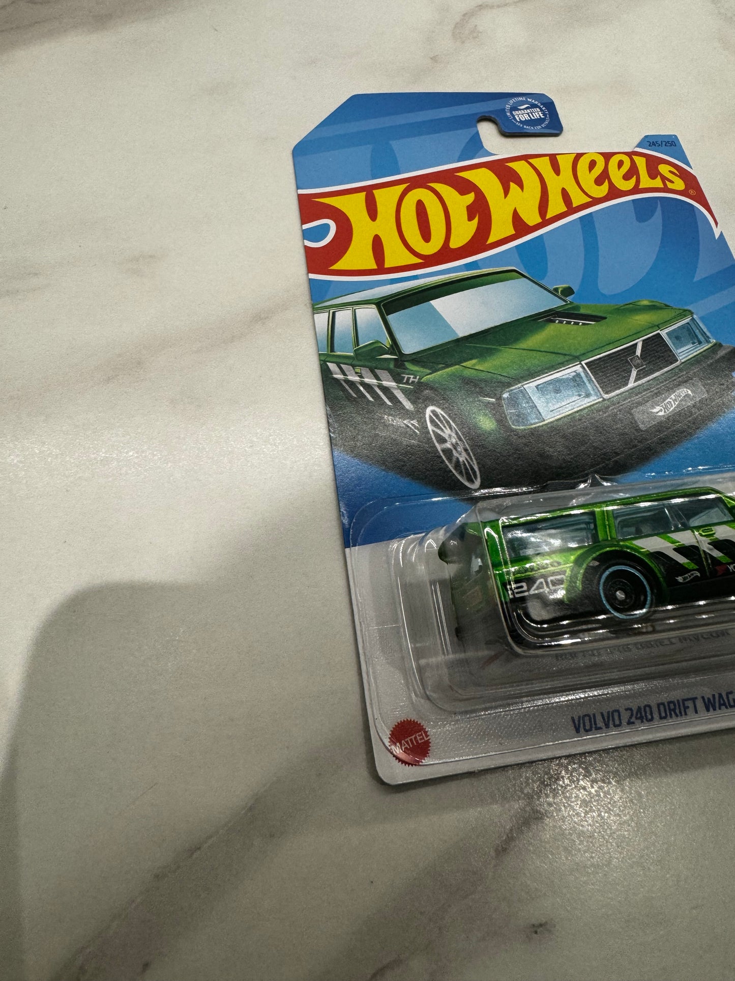 Hot Wheels Volvo 240 Drift Wagon Long Card Super Treasure Hunt 2023