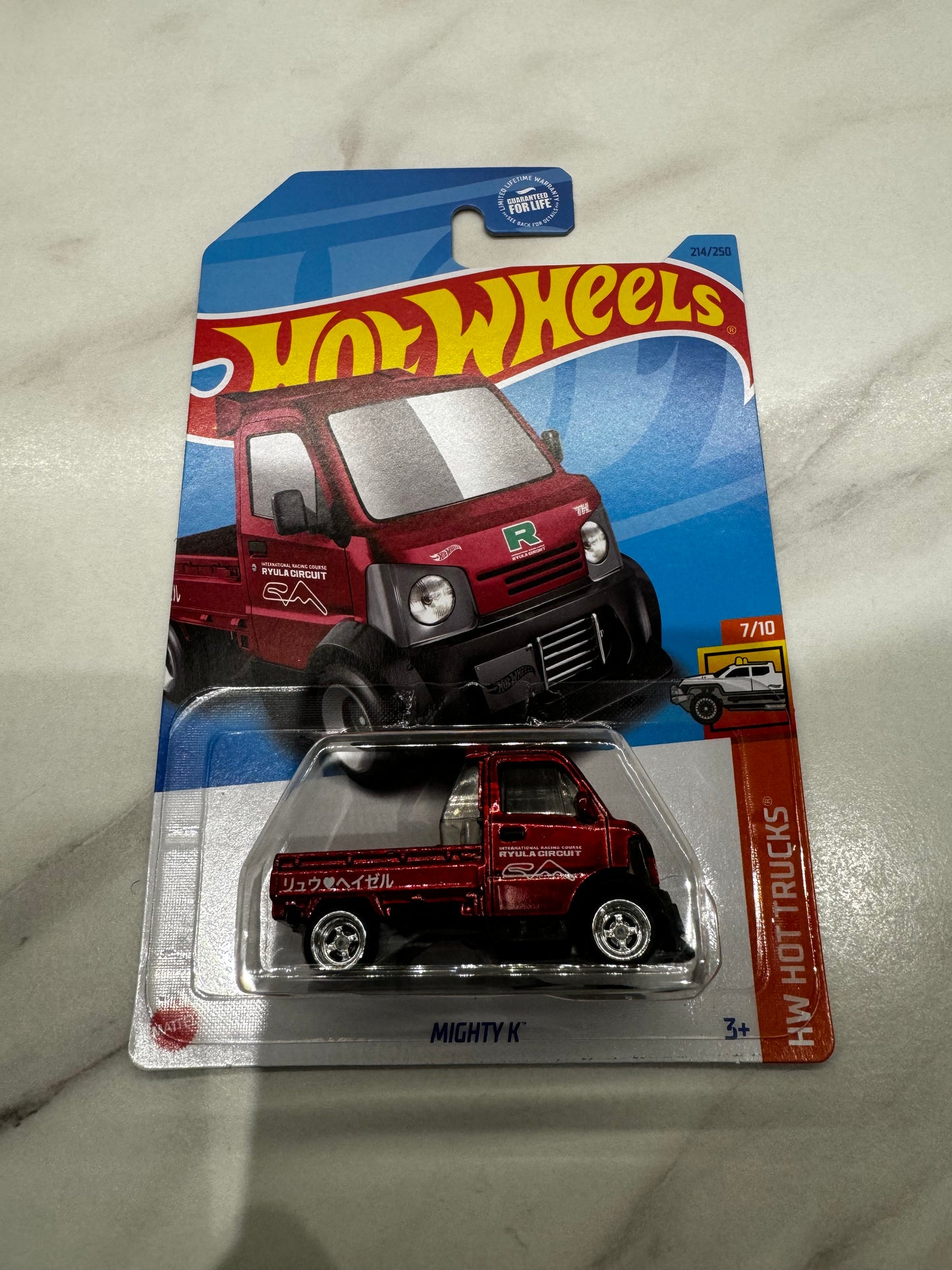 Hot Wheels Might K Long Card Super Treasure Hunt 2023