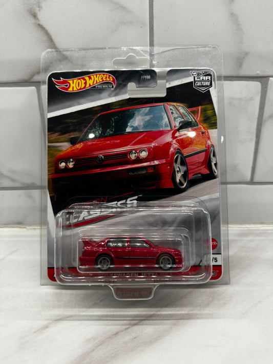 Hot Wheels Volkswagen Jetta MK3 Modern Classics 4/5 Premium Real Riders With Protector