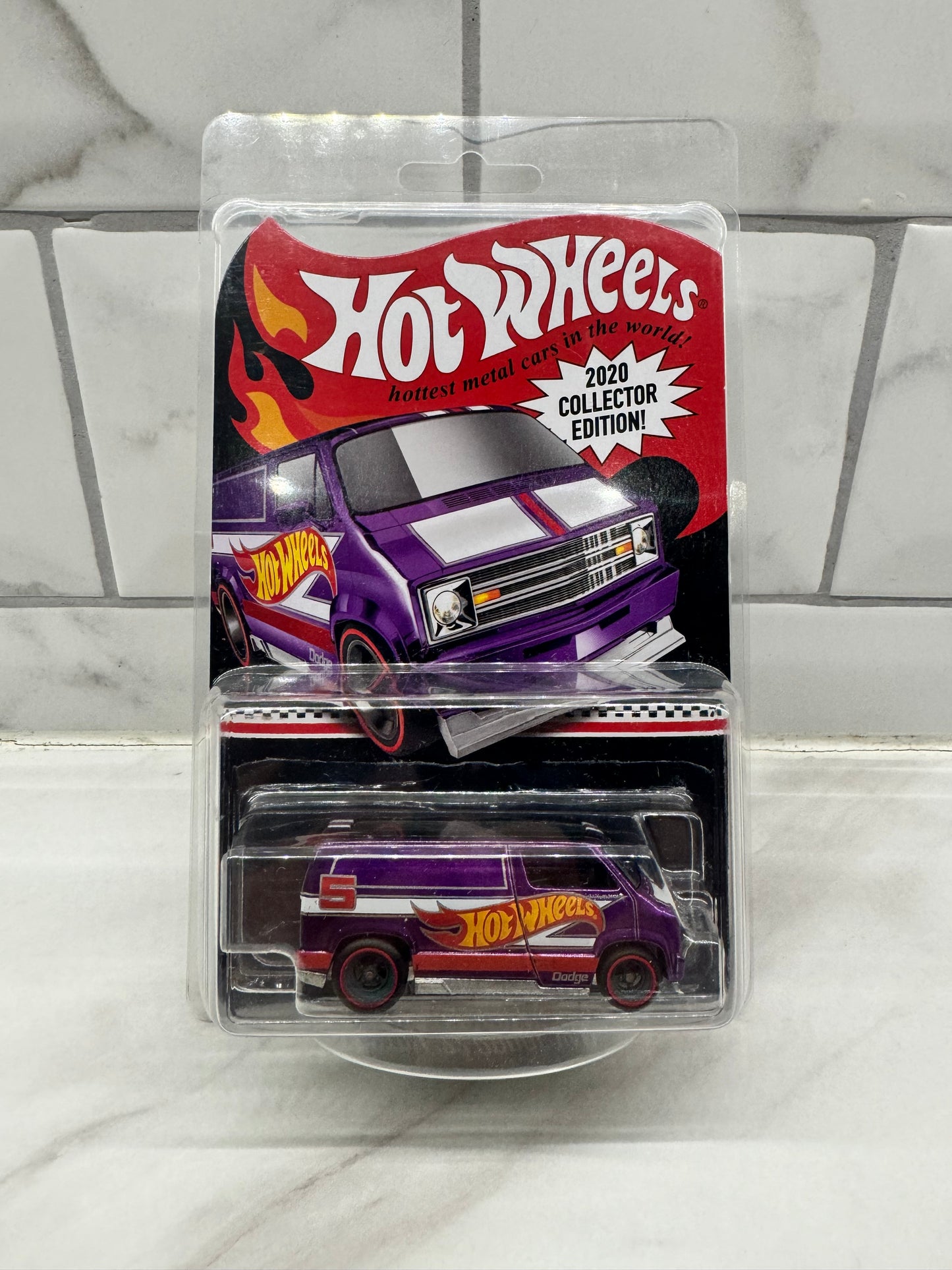 Hot Wheels Custom '77 Dodge Van Kroger 2020 Mail-in Collectors Edition 1/64