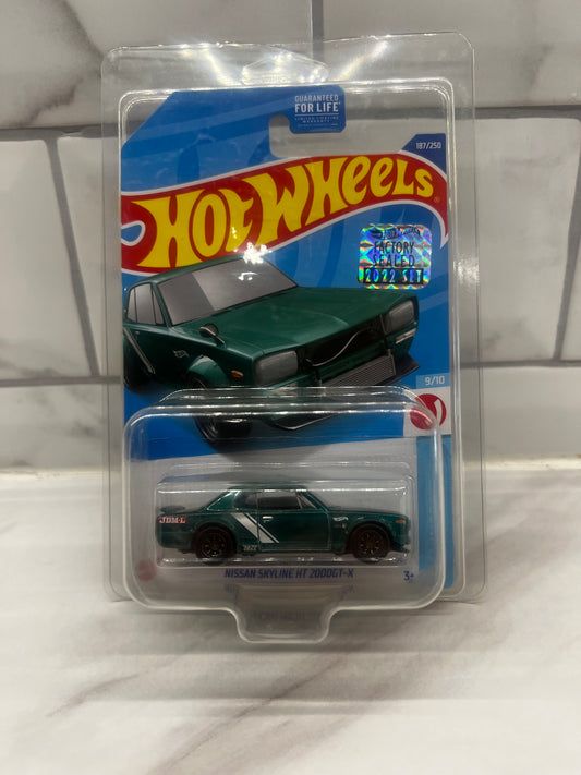 Hot Wheels Nissan Skyline HT 2000GT-X Factory Sealed Super Treasure Hunt